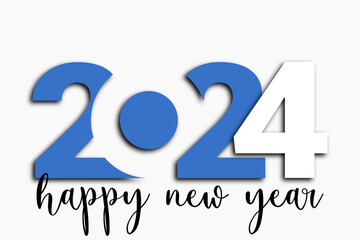 2024 - happy new year - best wishes 2024 background
