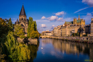 Fototapeta premium Temple Neuf - Metz