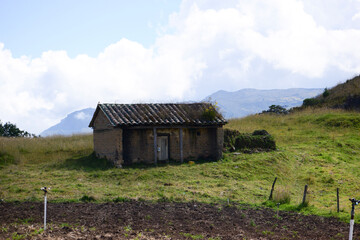 house in the mountains