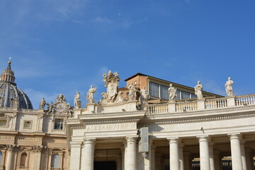 Fototapeta na wymiar View of Architecture in Rome