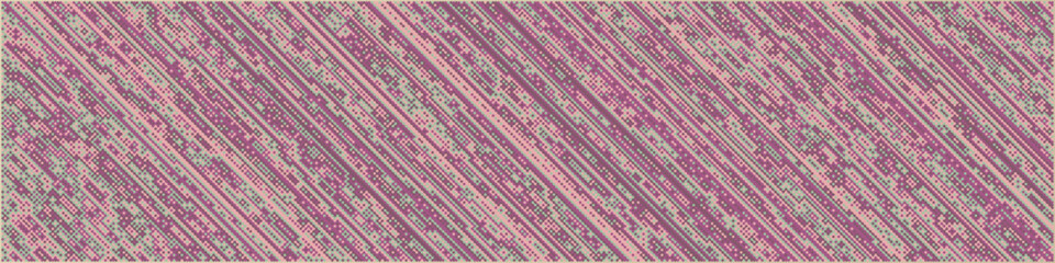 Multicolor truchet tiling connections illustration