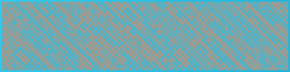 Multicolor truchet tiling connections illustration