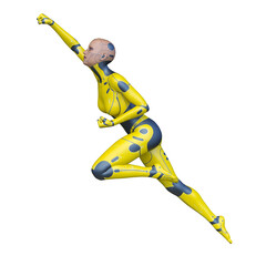 女性サイボーグ