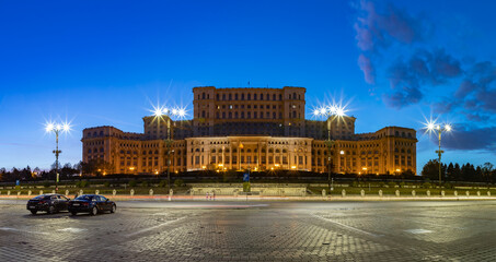 Palace of Parliament at Night