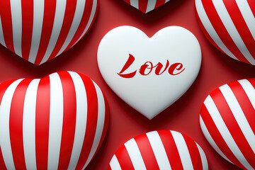Obraz premium Valentine's day background