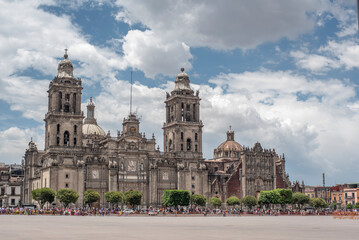 Mexico City Metropolitan Cathedral in Mexico.
