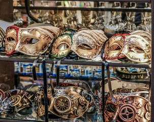 Photo View in Venice City During the Carnival Holiday