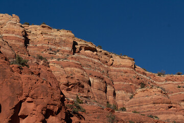 Fototapeta premium mountain under the blue sky 