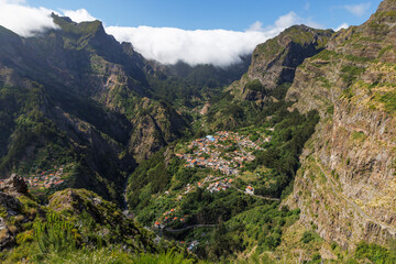 Miradouro Eira do Serrado (Valley of the Nuns), Madeira, Poretugal