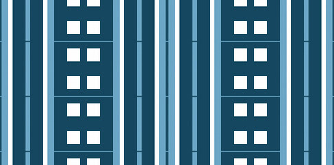 Blue film strip background, image with squares and lines