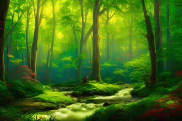 Obraz premium Nature paintings