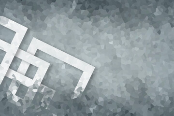 Pixel art abstract background. web banner template. 3D Illustration