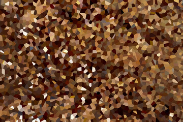 Pixel art abstract background. web banner template. 3D Illustration
