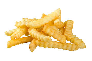 Fresh french fries. Unhealthy Eating concept