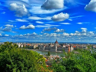 Fototapeta premium view of the city