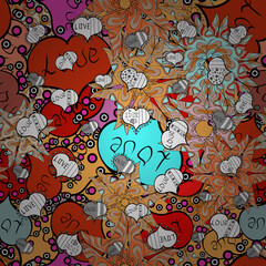 Naklejka premium magic super cute abstract and nice picture
