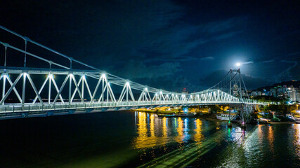 ponte hercilio luz florianopolis santa catarina