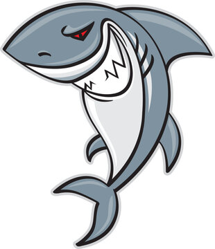 Sharks Mascot,vector illustration