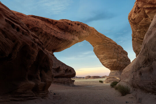 Stone Arch near AlUla Saudi Arabia taken in May 2022