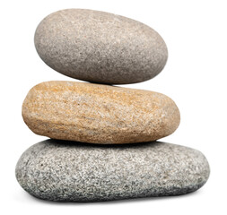 Fototapeta na wymiar Stack of sea stone, Zen Nature's Balance concept