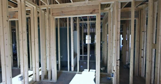 During construction new building it imperative that all communication lines and plumbing are installed before plasterboard installed.