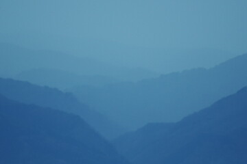 Landscape photo of mountains.
I feel calm.