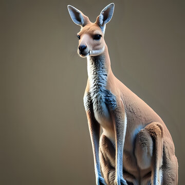 kangaroo. gernerative AI