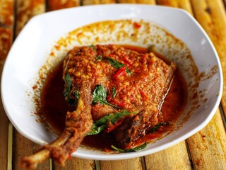 chicken with spicy seasoning