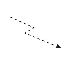 Dash Line Arrow