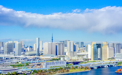Obraz premium 東京風景 湾岸エリア Dec.2022