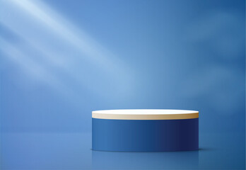 Abstract minimal scene with geometric 3d podium. product presentation, show cosmetic product display, mock up