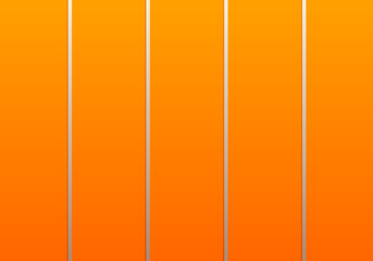 Gragient Orange With White Vertical Line Background
