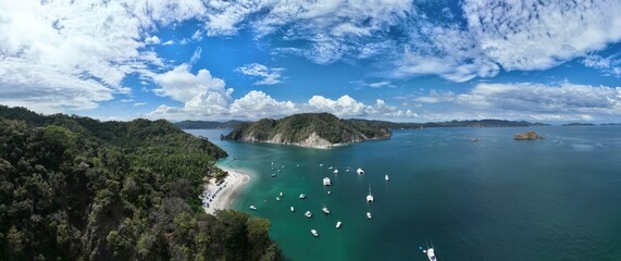 Tortuga Island (Isla Tortuga) in the Pacific Coast of Puntarenas, Costa Rica