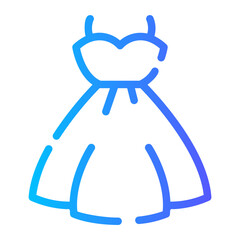 dress gradient icon