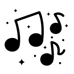 music glyph icon © Barudak Lier