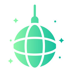 disco gradient icon