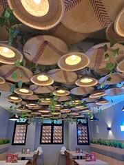 The appearance of a chandelier as an interior decoration
