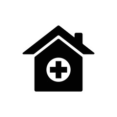 Hospital icon vector design template