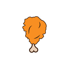 fried chicken icon