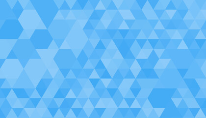 Light blue polygonal background. Creative illustration in halftone style with gradient. Brand-new style for your business design.