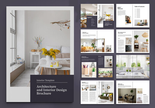 Interior Portfolio Layout