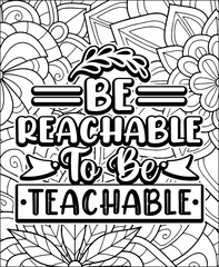 MOTIVATIONAL AND INSPIRATIONAL COLORING PAGES