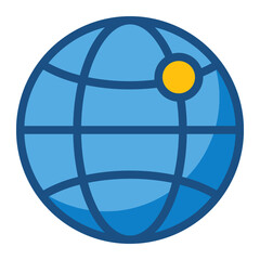 Internet two tone icon