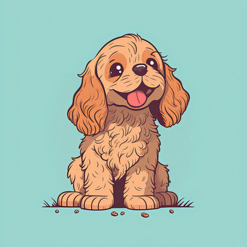 Cocker on sale spaniel cartoon