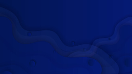 Abstract polygonal digital dark blue geometric shape subtle vector technology background.