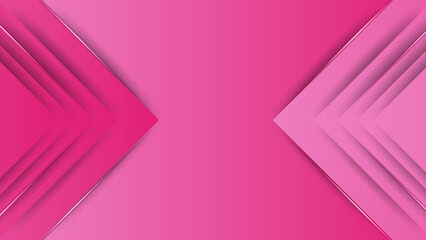 Abstract polygonal digital pink geometric shape subtle vector technology background.