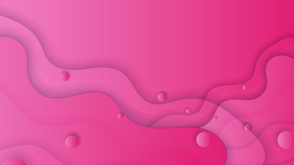 Abstract polygonal digital pink geometric shape subtle vector technology background.