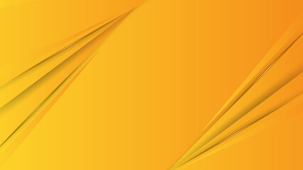 Abstract yellow diagonal overlap background. Vector Illustration
