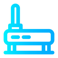 Wifi Router gradient icon