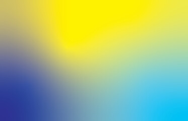 Yellow and blue gradient color background